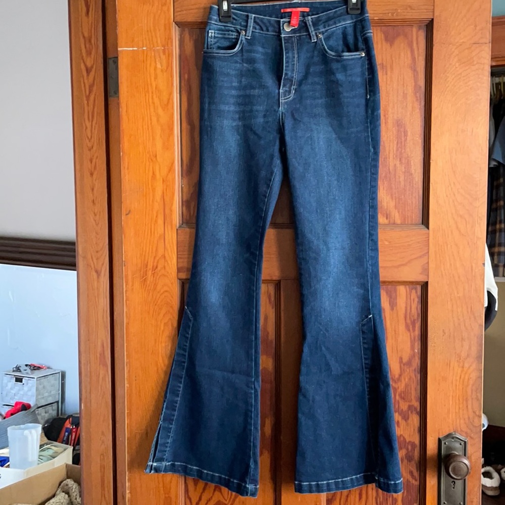 Flare denim jeans